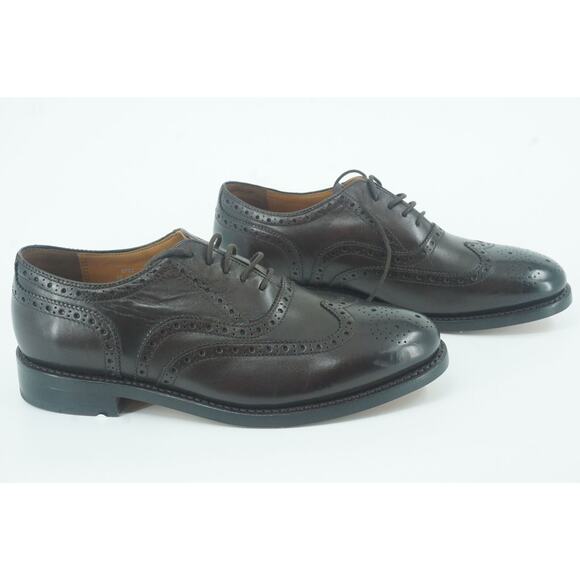 Allen Edmonds Hendrix Brogue Wingtip Oxford Men Shoes Size 9 Leather New $395 main image 9